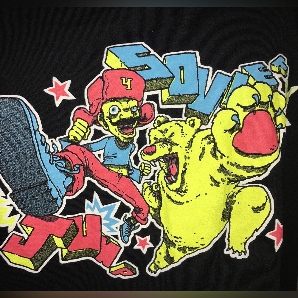 Soviet Jump Game Tshirt Mens X- Large Black Bella Canvas